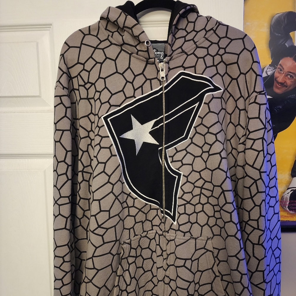 Famous Stars and Straps Hoodie, size 2XL